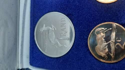 1988 RSA Short Proof Set 2 x Silver R1